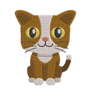 #0546 - Dark Orange & White Cat