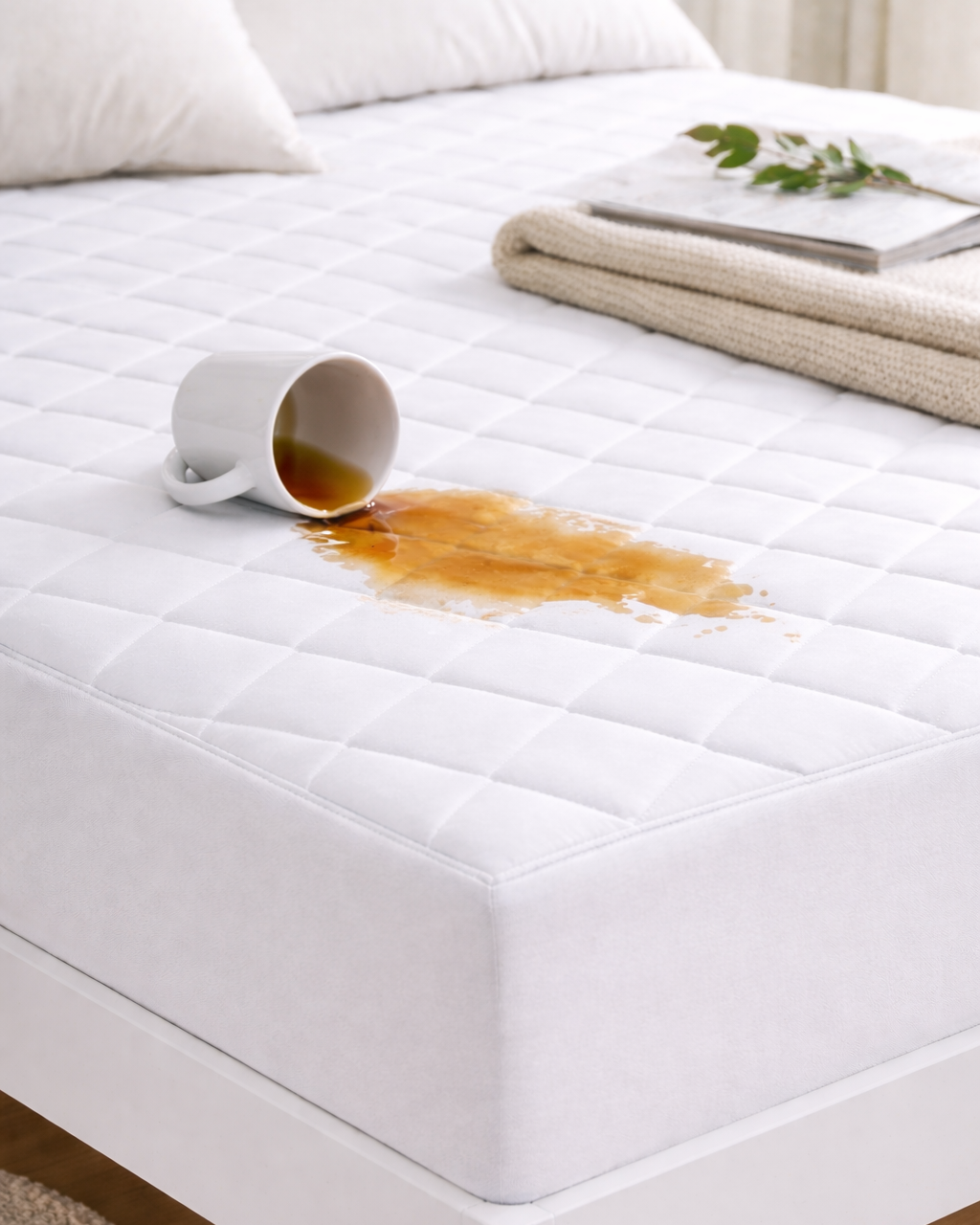 Yours Truly Personalized Twin XL Waterproof Mattress Pad