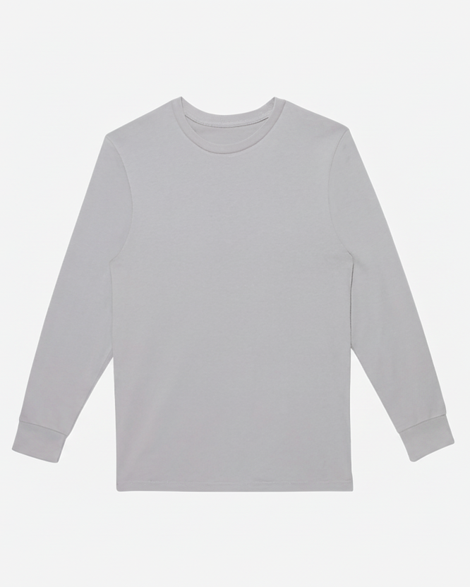 Heavyweight Personalized Long Sleeve Tee – Embroidered Name (Unisex)