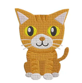 #541 - Orange Patterned Cat