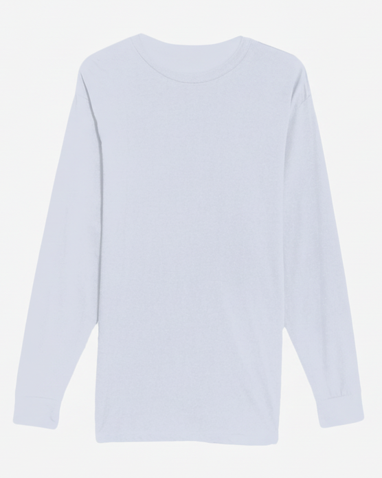 Heavyweight Personalized Long Sleeve Tee – Embroidered Name (Unisex)
